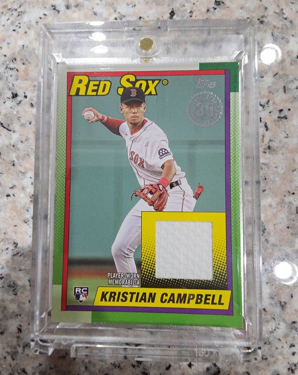 2025 Topps Update #90RU-KC Kristian Campbell — front