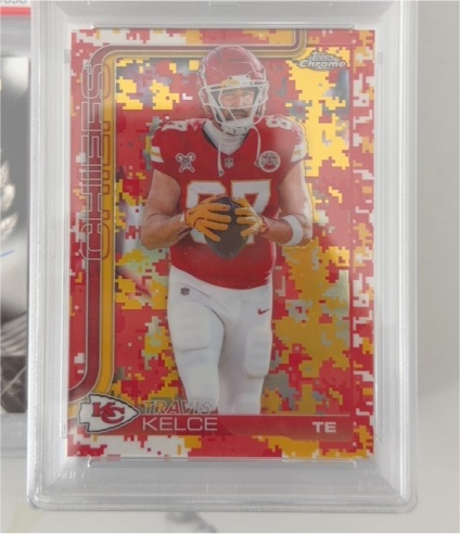 2025 Topps Chrome #150 Travis Kelce — front