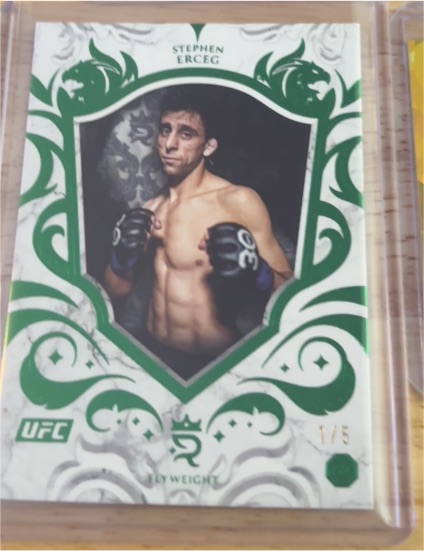 2025 Topps Royalty UFC #RJR-SE Stephen Erceg — front