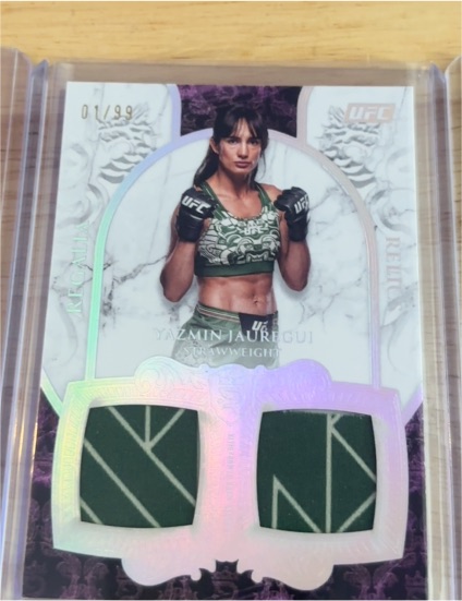 2025 Topps Royalty UFC Regalia Relics #RR-YJ Yazmin Jauregui — front