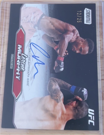 2025 Topps Stadium Club UFC #BCA-LMY Lerone Murphy — front
