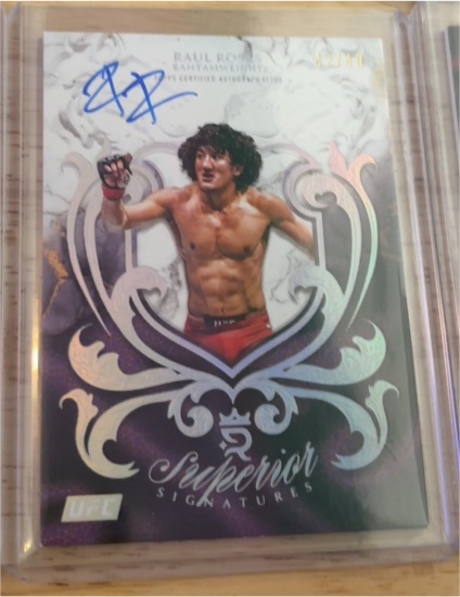 2025 Topps Royalty UFC #SS-RR Raul Rosas Jr. Superior Signatures — front
