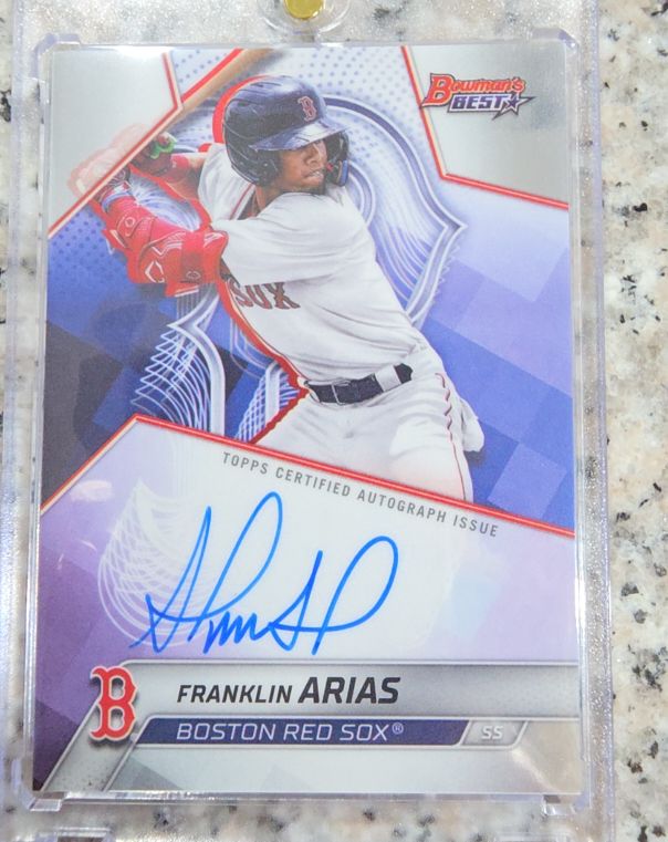 2025 Bowman's Best #B25-FA Franklin Arias — front