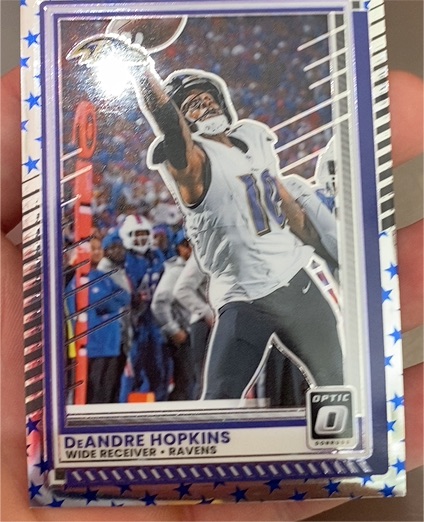 2025 Panini Donruss Optic #165 DeAndre Hopkins — front