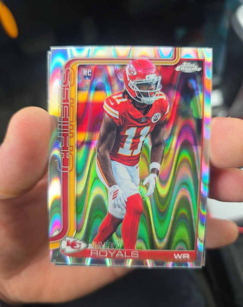 2025 Topps Chrome #337 Jalen Royals — front