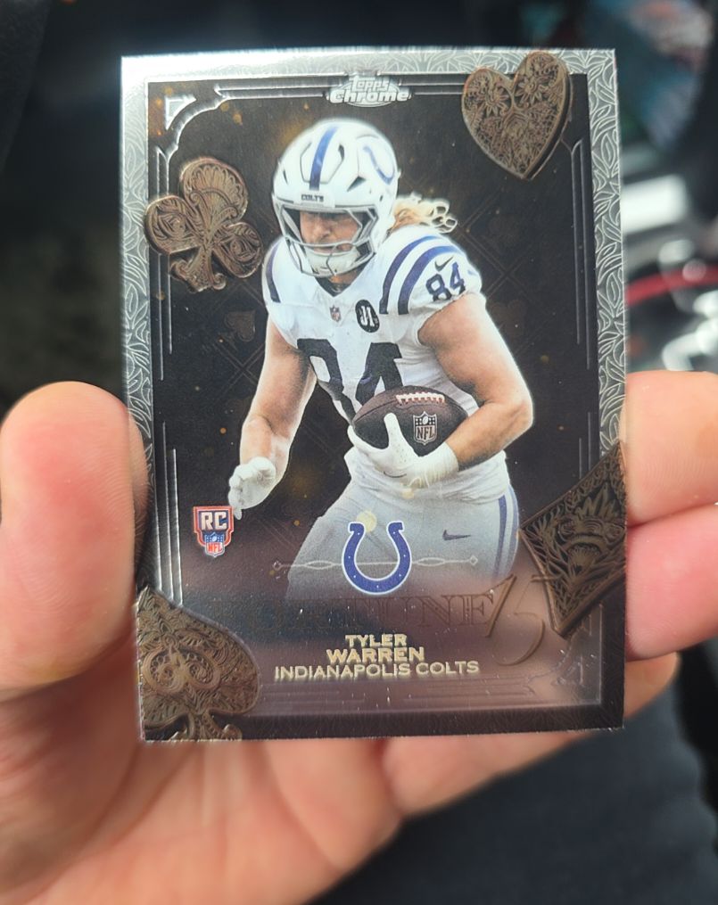 2025 Topps Chrome Fortune 15 #F15-30 Tyler Warren — front