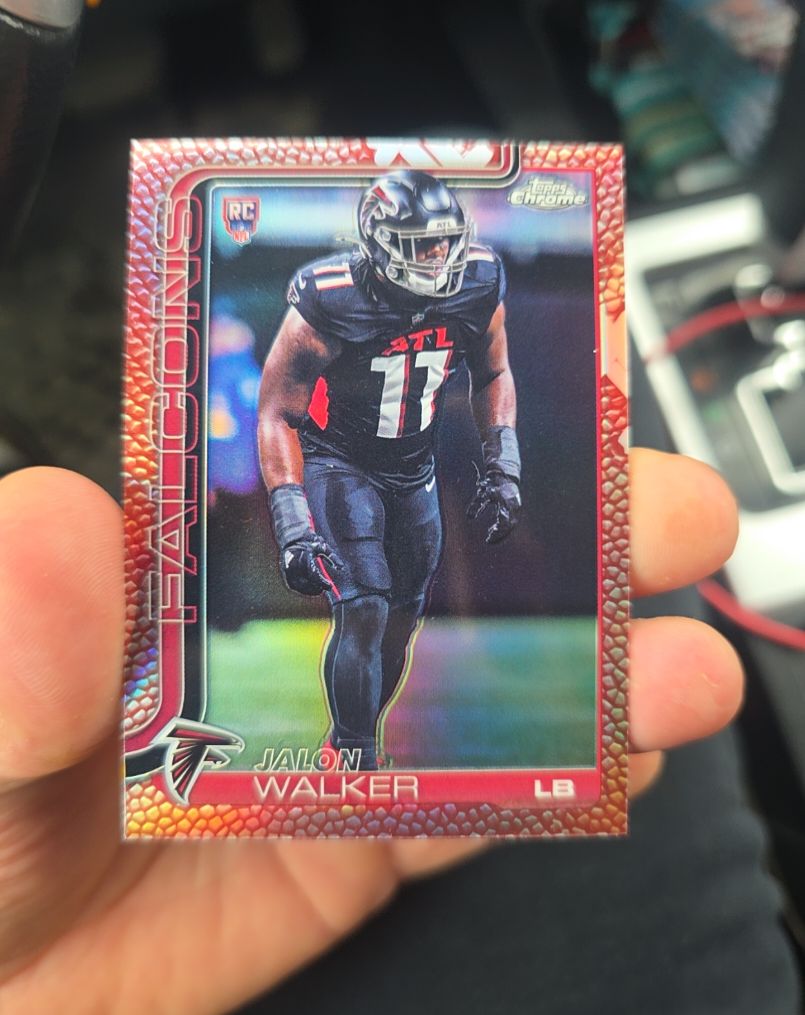 2025 Topps Chrome #354 Jalon Walker — front