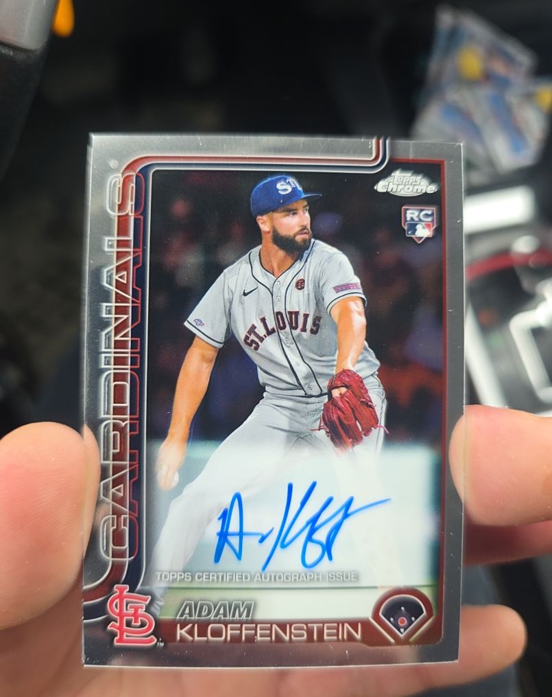 2025 Topps Chrome #RA-AK Adam Kloffenstein — front
