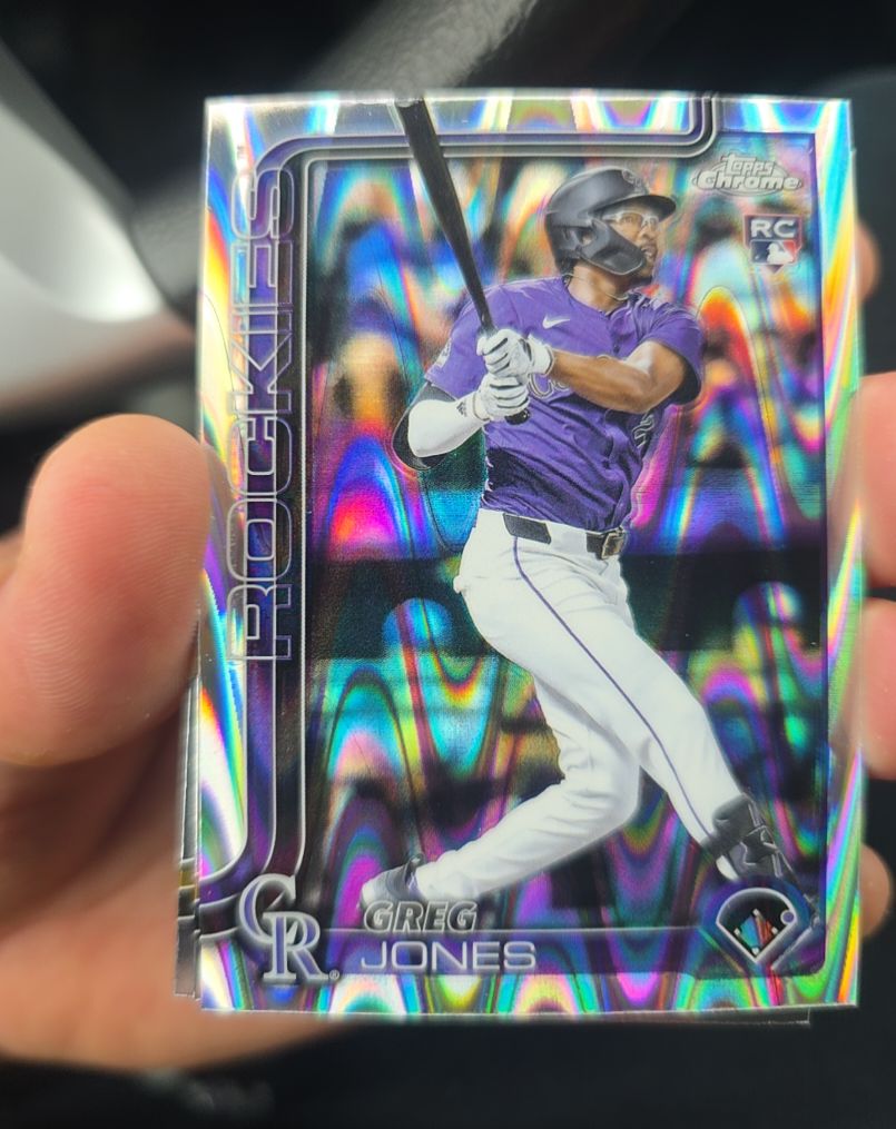 2025 Topps Chrome #265 Greg Jones — front