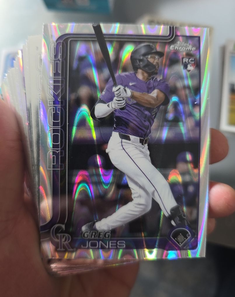 2025 Topps Chrome #265 Greg Jones — front