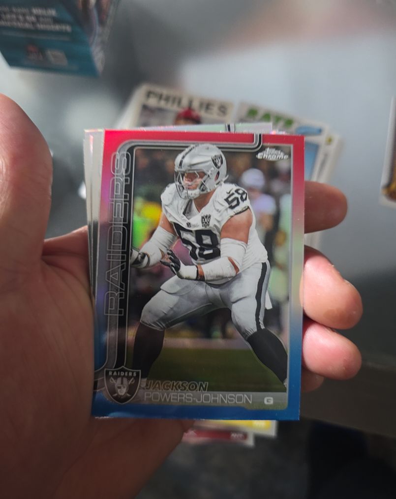 2025 Topps Chrome #177 Jackson Powers-Johnson — front