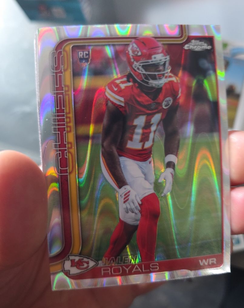 2025 Topps Chrome #337 Jalen Royals — front