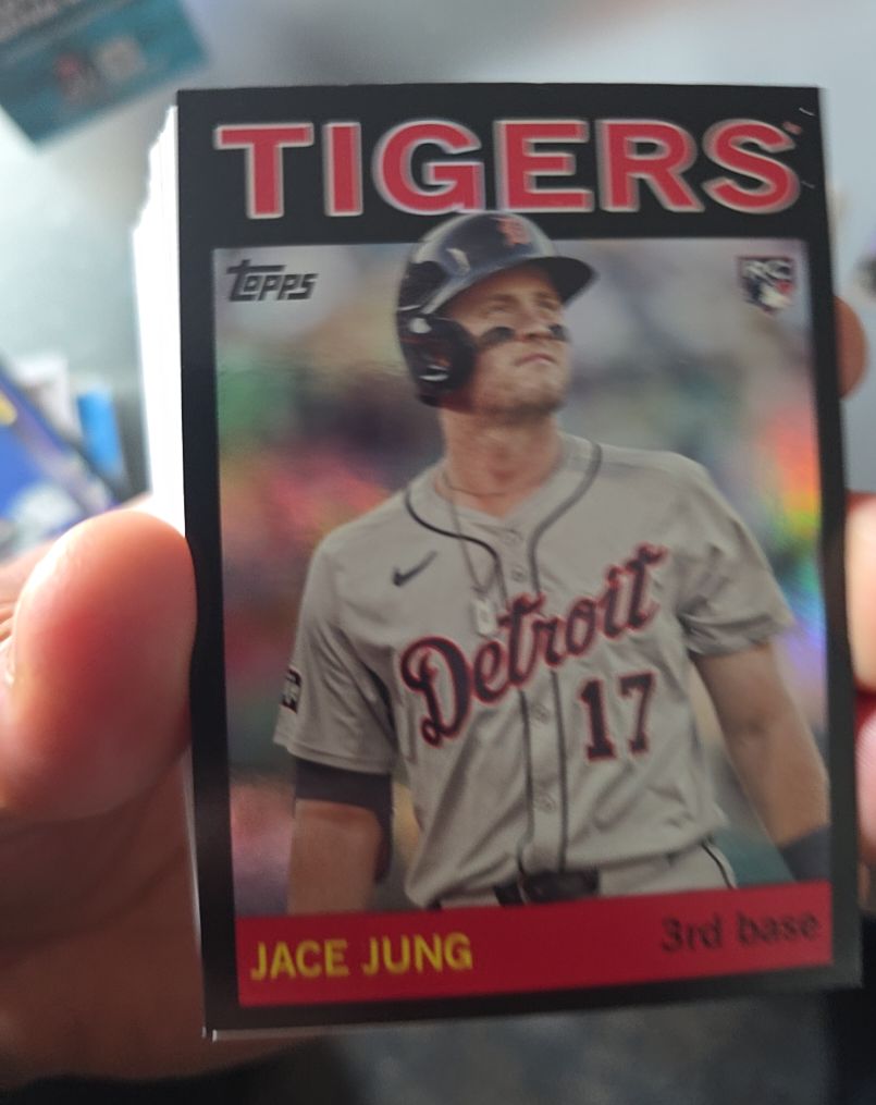 2025 Topps Archives Black Foilboard #5 Jace Jung — front