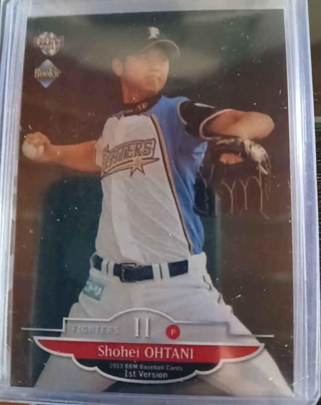 2013 BBM Hokkaido Nippon-Ham Fighters #11 Shohei Ohtani — front