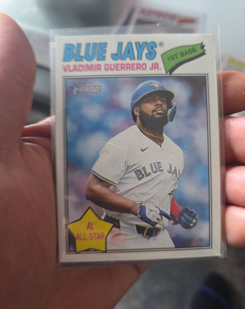 2026 Topps Heritage #46 Vladimir Guerrero Jr. — front