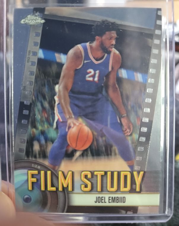 2024-25 Topps Chrome #FS-5 Joel Embiid Film Study — front