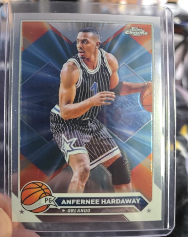 2023-24 Topps Chrome #44 Anfernee Hardaway — front