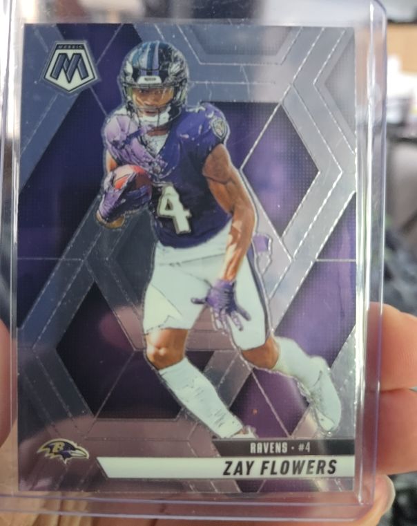 2025 Panini Mosaic #126 Zay Flowers — front