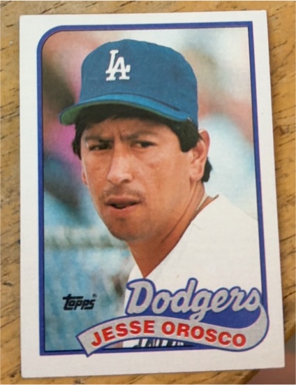 1989 Topps #513 Jesse Orosco — front