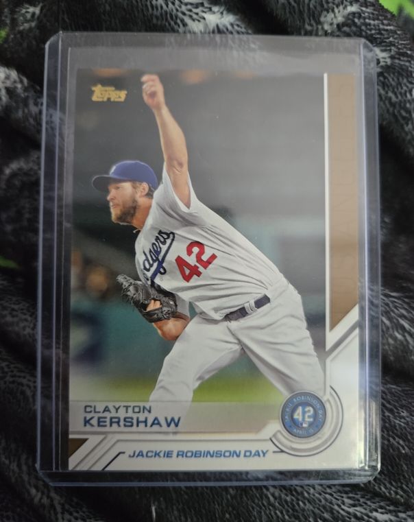 2017 Topps Jackie Robinson Day #JRD-26 Clayton Kershaw — front