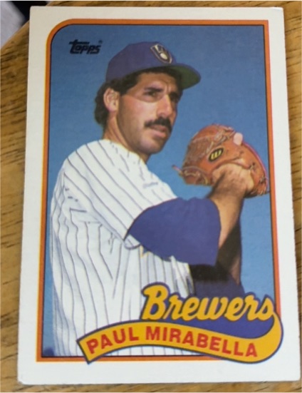 1989 Topps #192 Paul Mirabella — front
