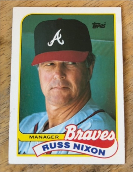 1989 Topps #564 Russ Nixon — front