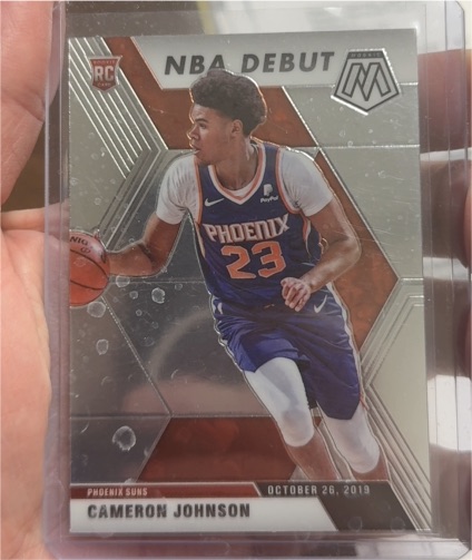 2019-20 Panini Mosaic NBA Debut #265 Cameron Johnson — front