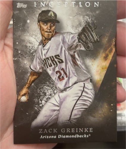 2018 Topps Inception #11 Zack Greinke — front