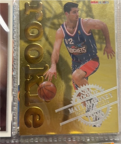 1996-97 NBA Hoops #16 Matt Maloney Rookie — front