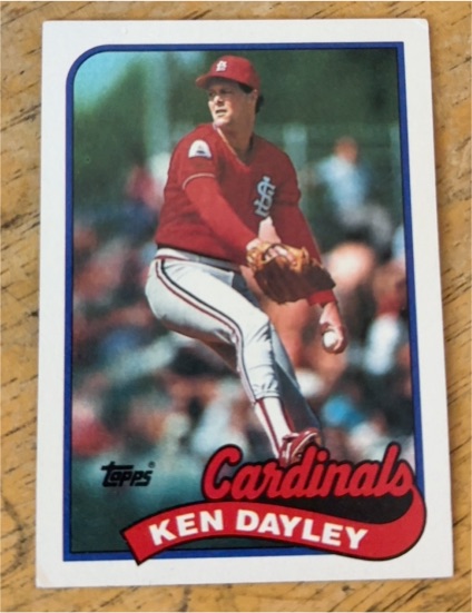 1989 Topps #409 Ken Dayley — front