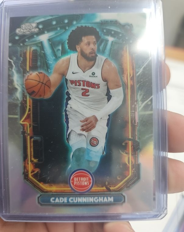 2025-26 Topps Chrome Cosmic #ET-10 Cade Cunningham — front
