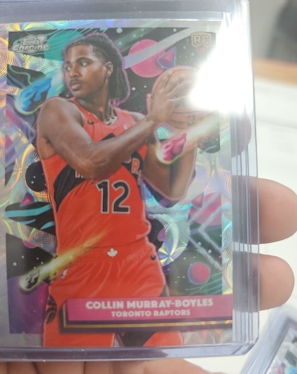 2025-26 Topps Chrome Cosmic #100 Collin Murray-Boyles — front