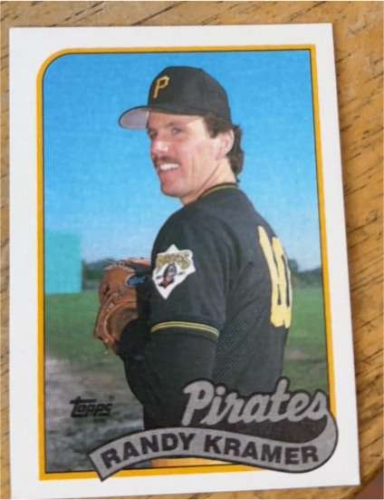 1989 Topps #522 Randy Kramer — front