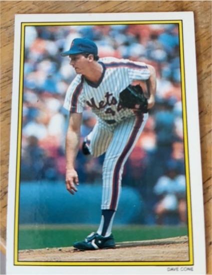 1989 Topps #6 Dave Cone — front