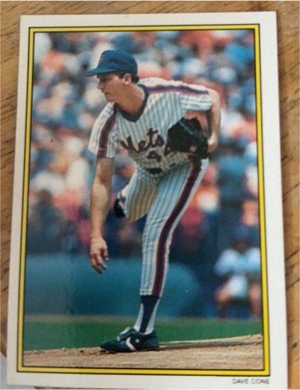 1989 Topps #6 Dave Cone — front