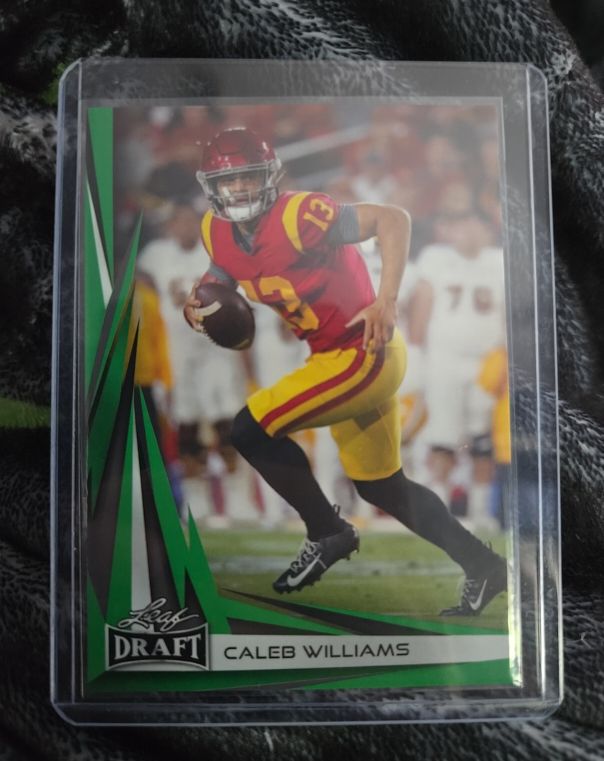 2023 Leaf Draft - V2 #B2-2 Caleb Williams — front
