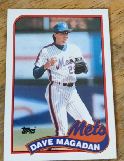 1989 Topps #655 Dave Magadan — front