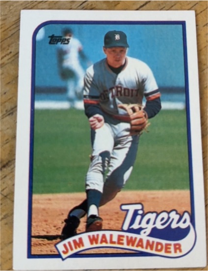 1989 Topps #467 Jim Walewander — front
