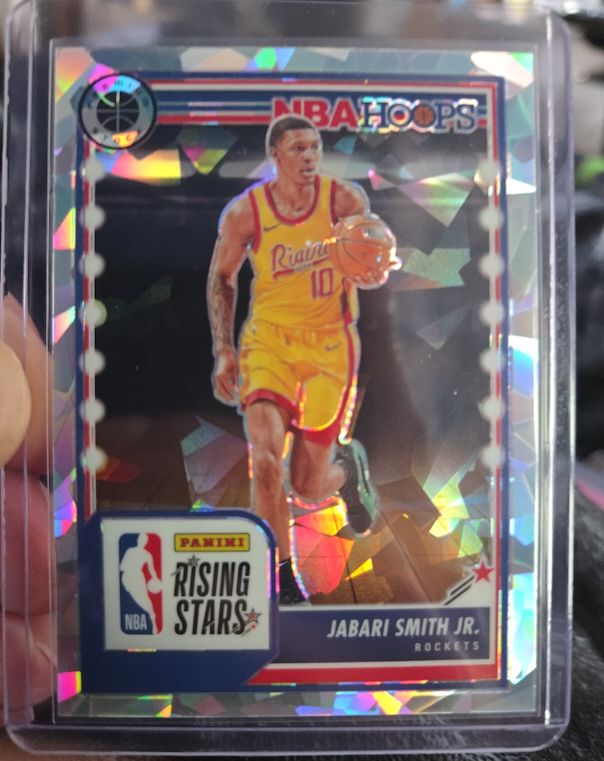 2023-24 Panini NBA Hoops Premium Stock #285 Jabari Smith Jr. — front
