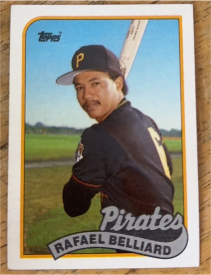 1989 Topps #723 Rafael Belliard — front