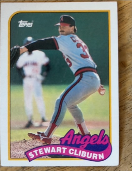 1989 Topps #649 Stewart Cliburn — front