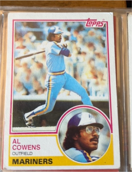 1983 Topps #763 Al Cowens — front
