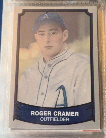 1989 Pacific Legends II #181 Roger Cramer Philadelphia Athletics — front