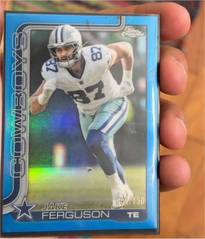 2025 Topps Chrome #75 Jake Ferguson — front