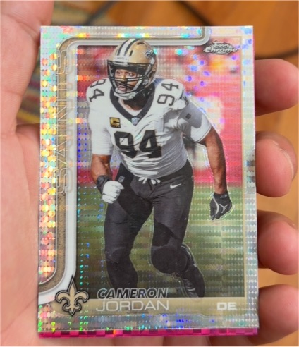 2025 Topps Chrome #221 Cameron Jordan — front