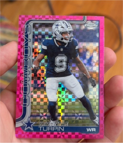 2025 Topps Chrome #84 KaVontae Turpin — front