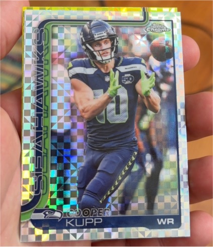 2025 Topps Chrome #16 Cooper Kupp — front