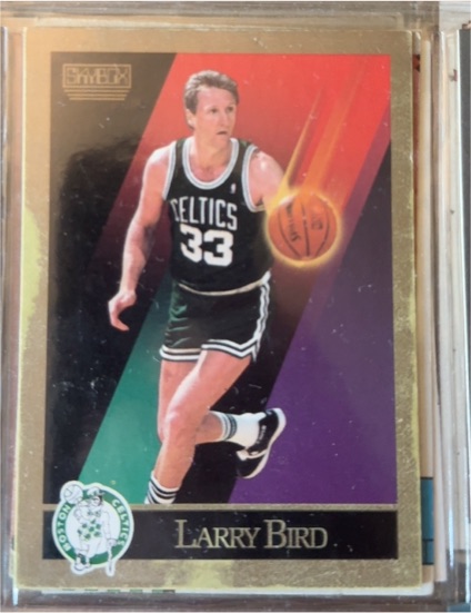 1990-91 Skybox #14 Larry Bird — front