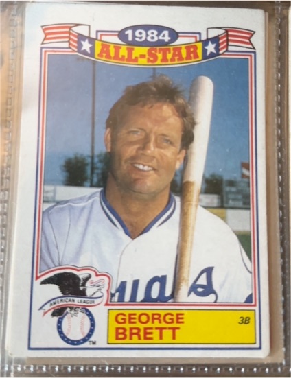 1984 Topps All-Star Game Commemorative #15 George Brett — front