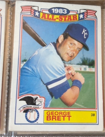1983 Topps All-Star #549 George Brett — front
